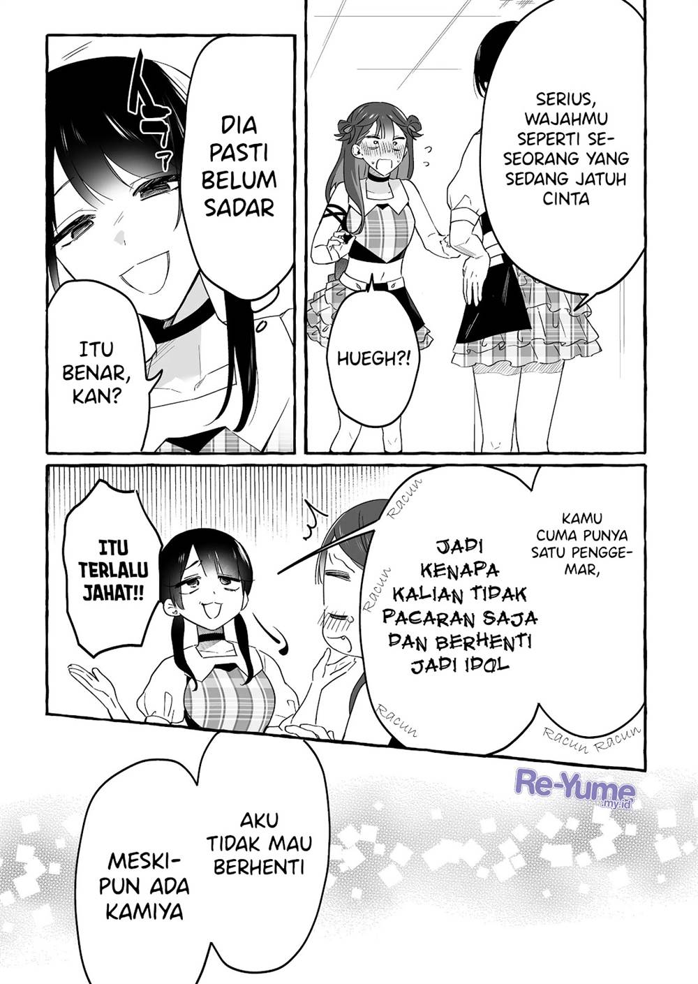 Komik Damedol to Sekai ni Hitori Dake no Fan (Serialization) Chap 20 - Next Chap 21