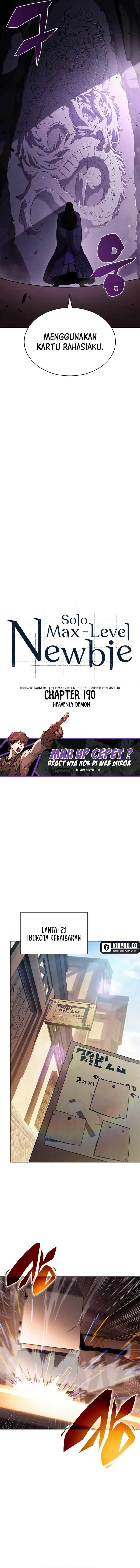 Solo Max-Level Newbie Chap 190 - Next Chap 191