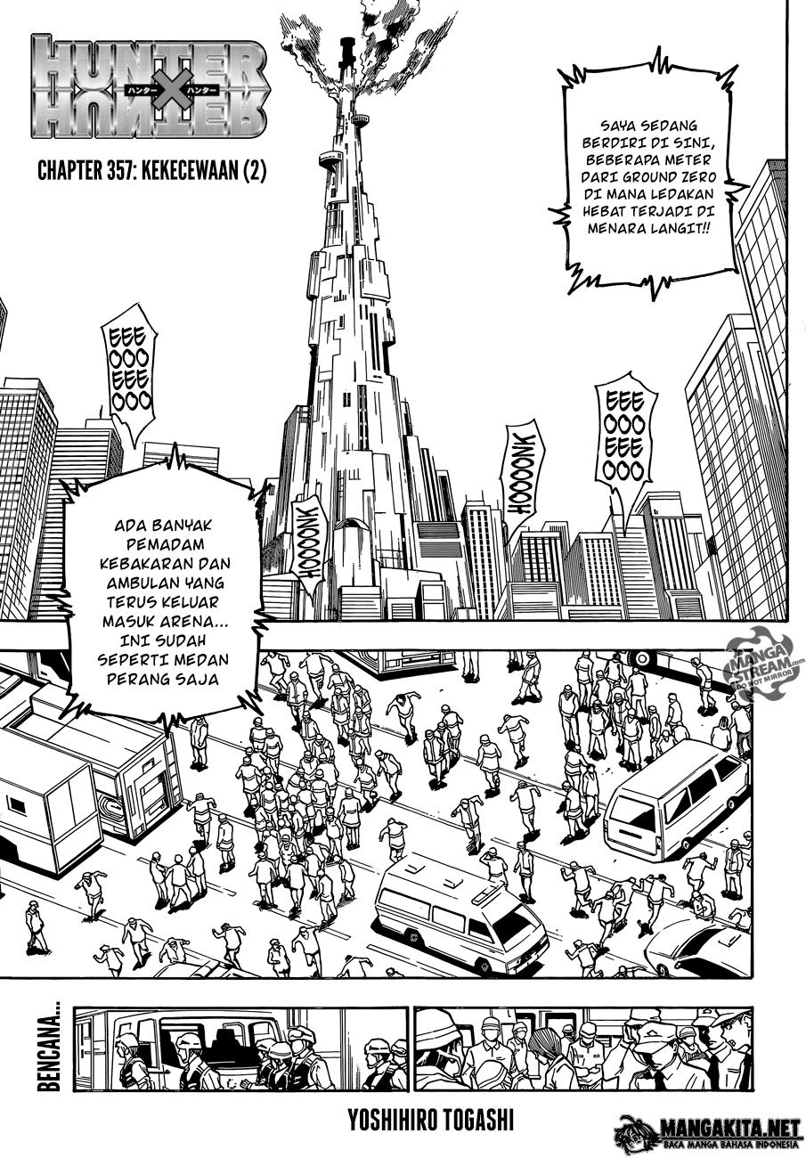 Hunter x Hunter Chap 357 - Next Chap 358
