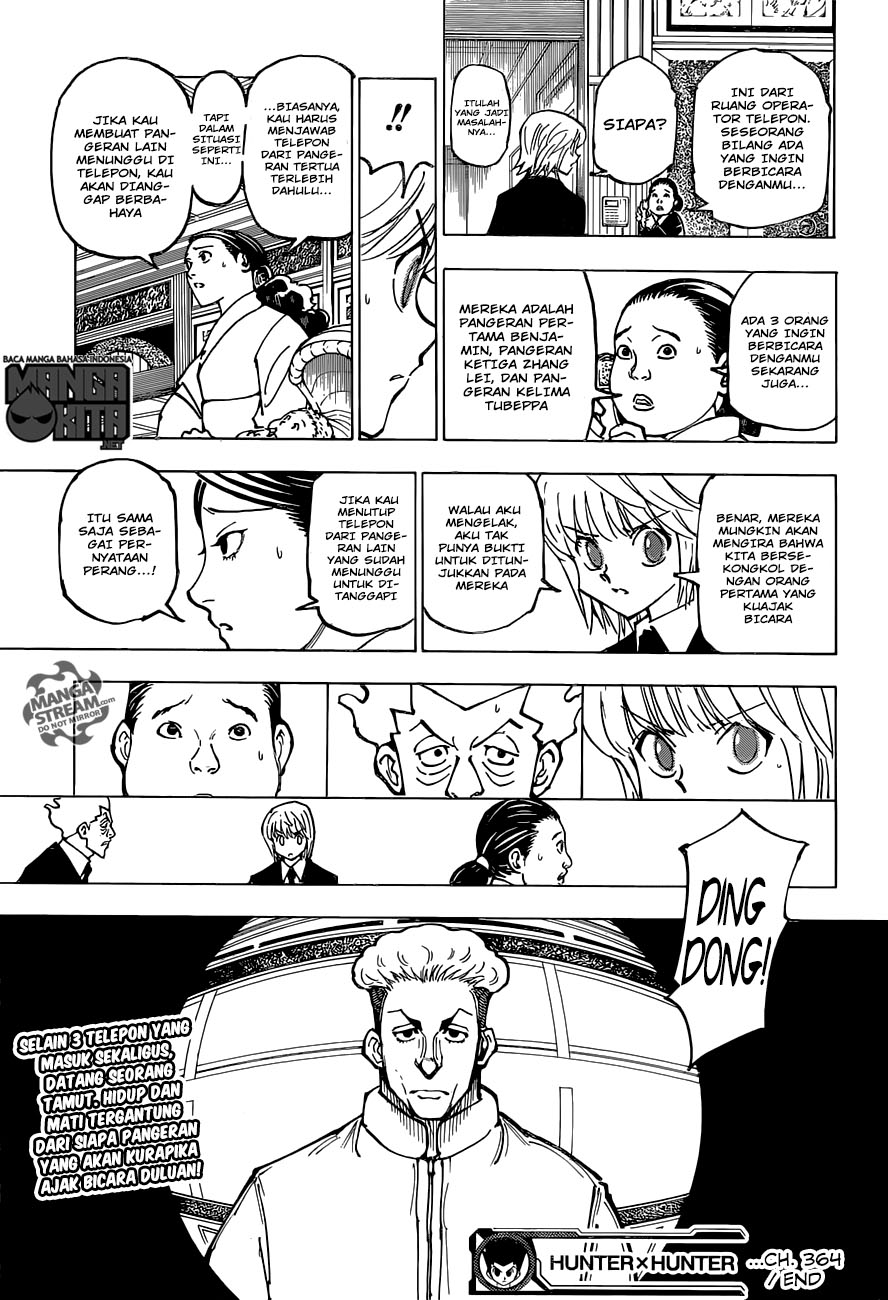 Hunter x Hunter Chap 364 - Next Chap 365