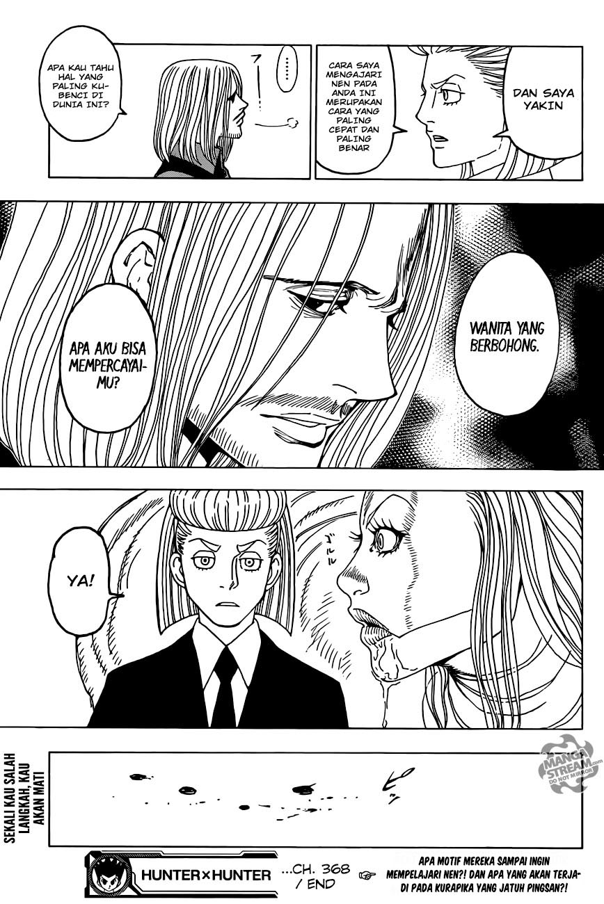 Hunter x Hunter Chap 368 - Next Chap 369