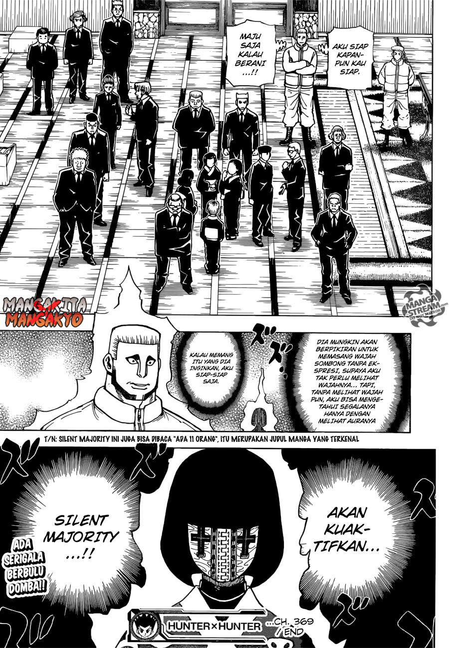 Hunter x Hunter Chap 369 - Next Chap 370