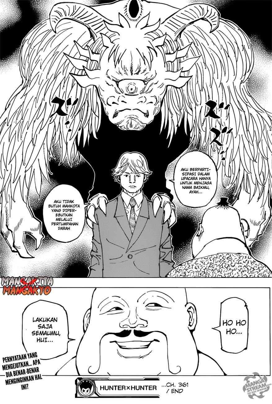 Hunter x Hunter Chap 361 - Next Chap 362