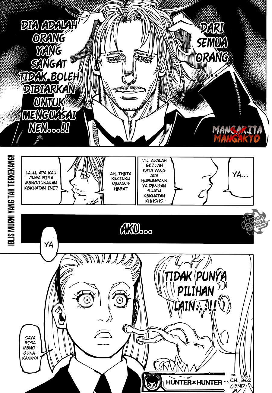 Hunter x Hunter Chap 362 - Next Chap 363