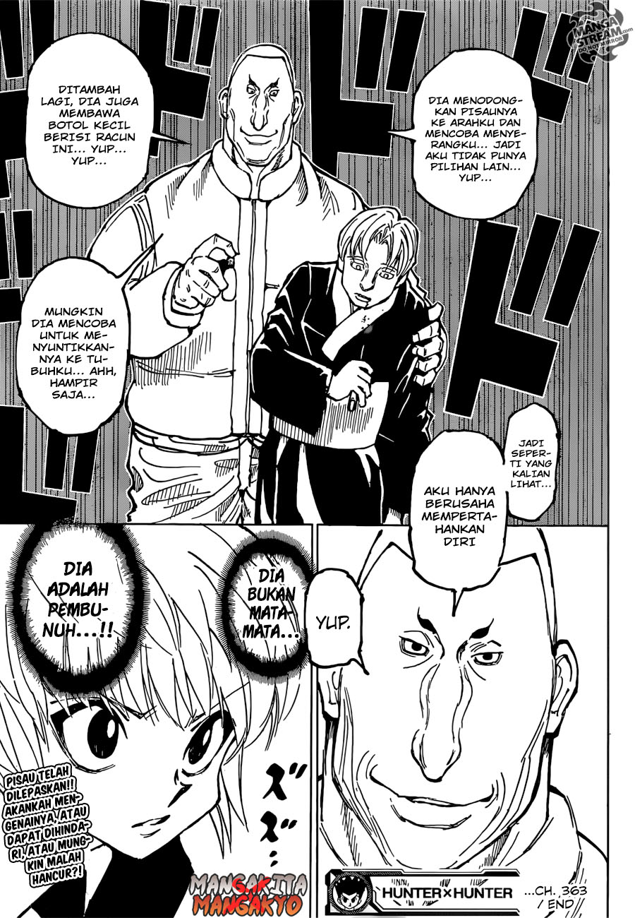 Hunter x Hunter Chap 363 - Next Chap 364