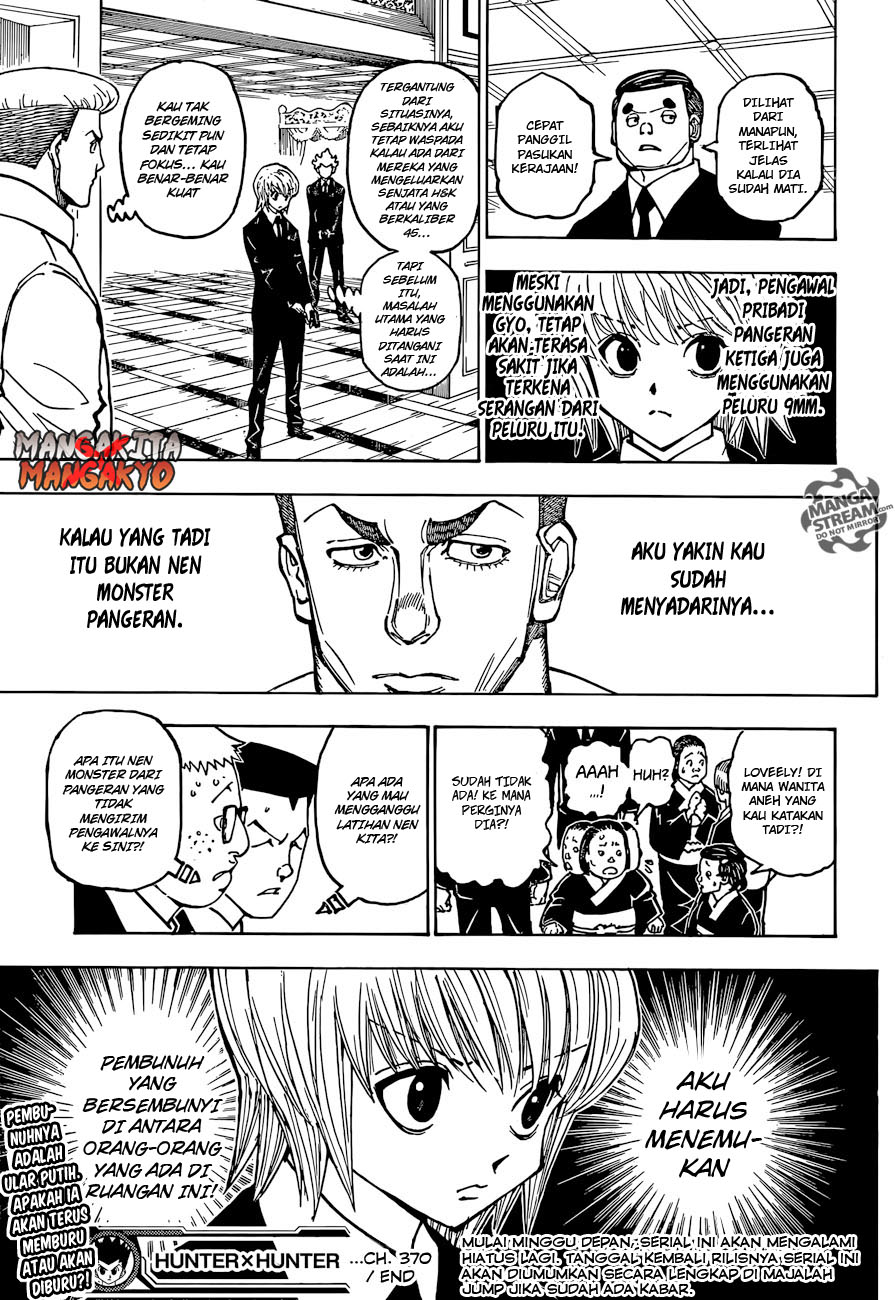 Hunter x Hunter Chap 370 - Next Chap 371
