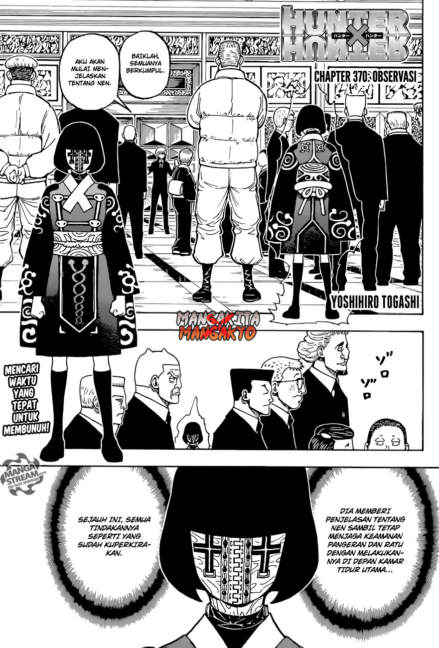 Hunter x Hunter Chap 370 - Next Chap 371