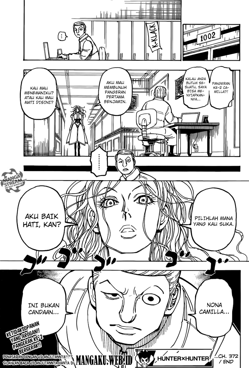Hunter x Hunter Chap 372 - Next Chap 373