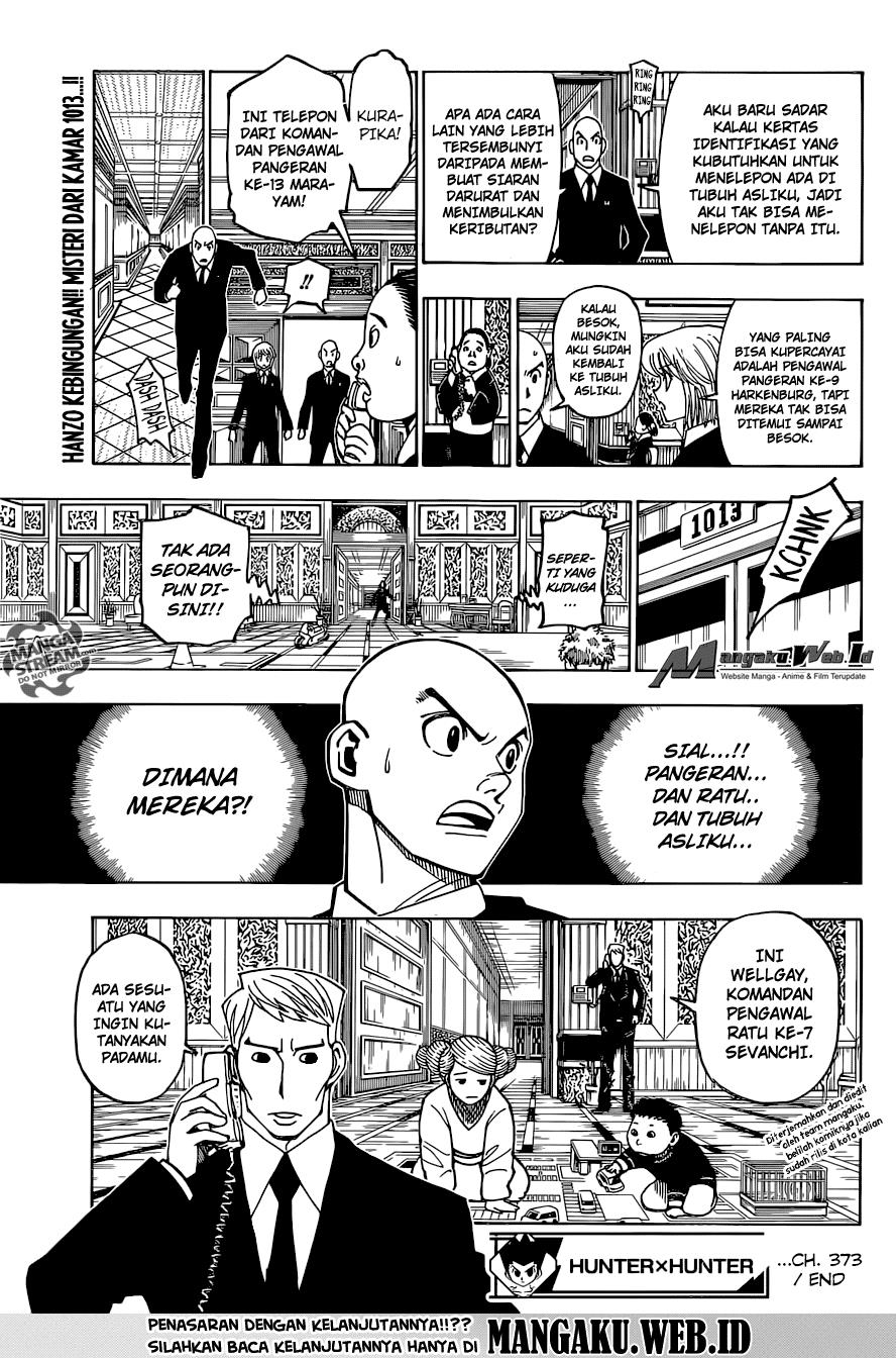 Hunter x Hunter Chap 373 - Next Chap 374