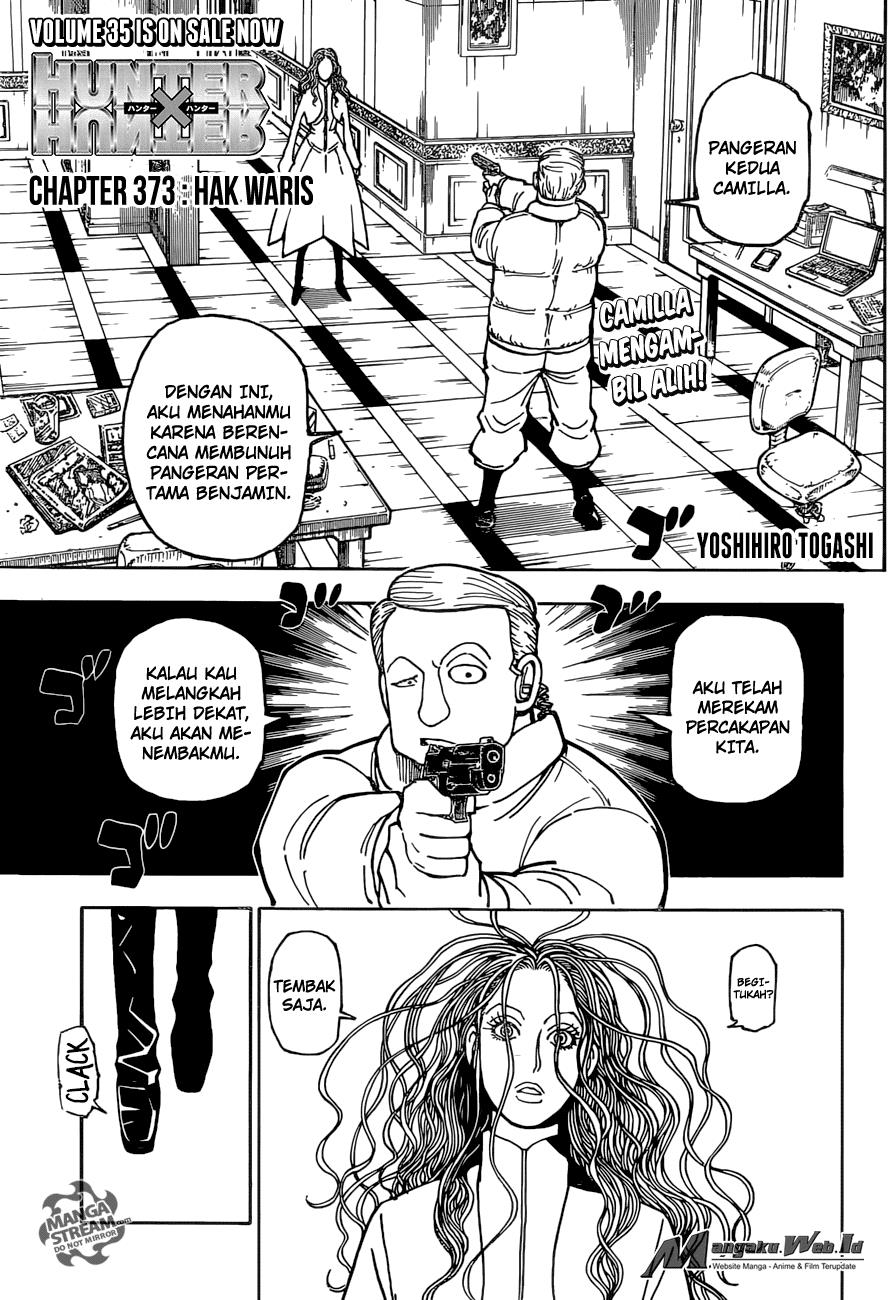 Hunter x Hunter Chap 373 - Next Chap 374
