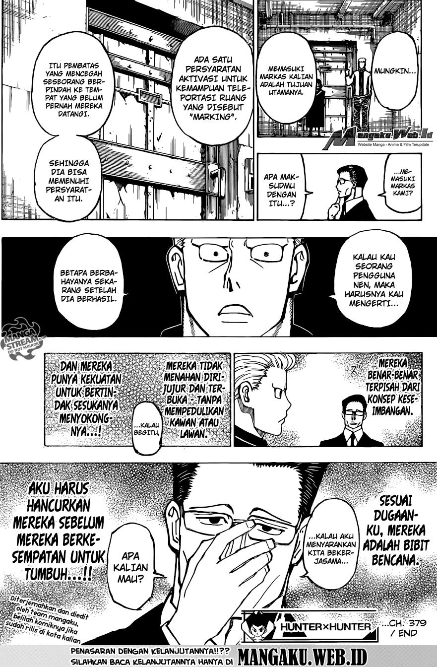 Hunter x Hunter Chap 379 - Next Chap 380