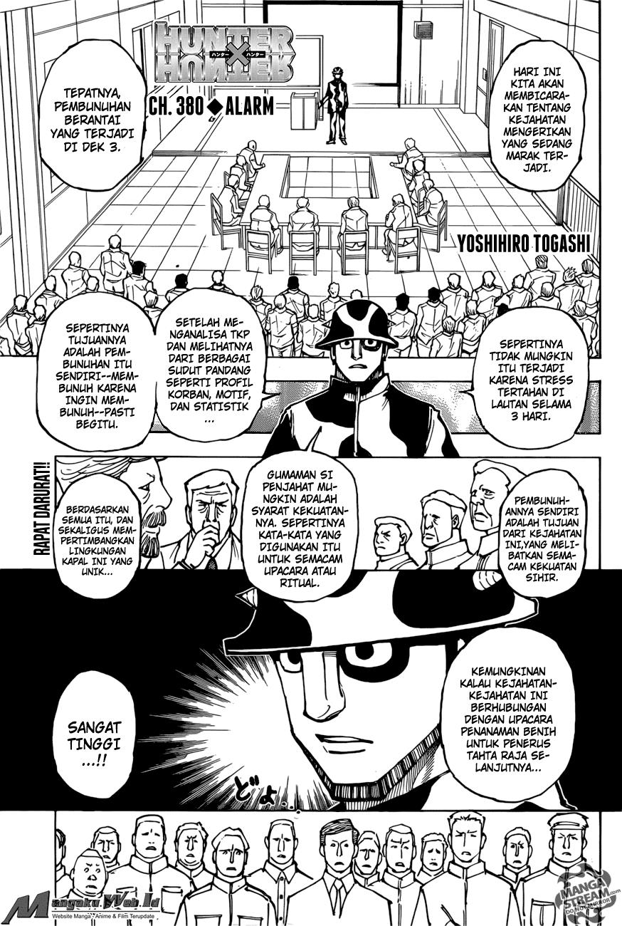 Hunter x Hunter Chap 380 - Next Chap 381
