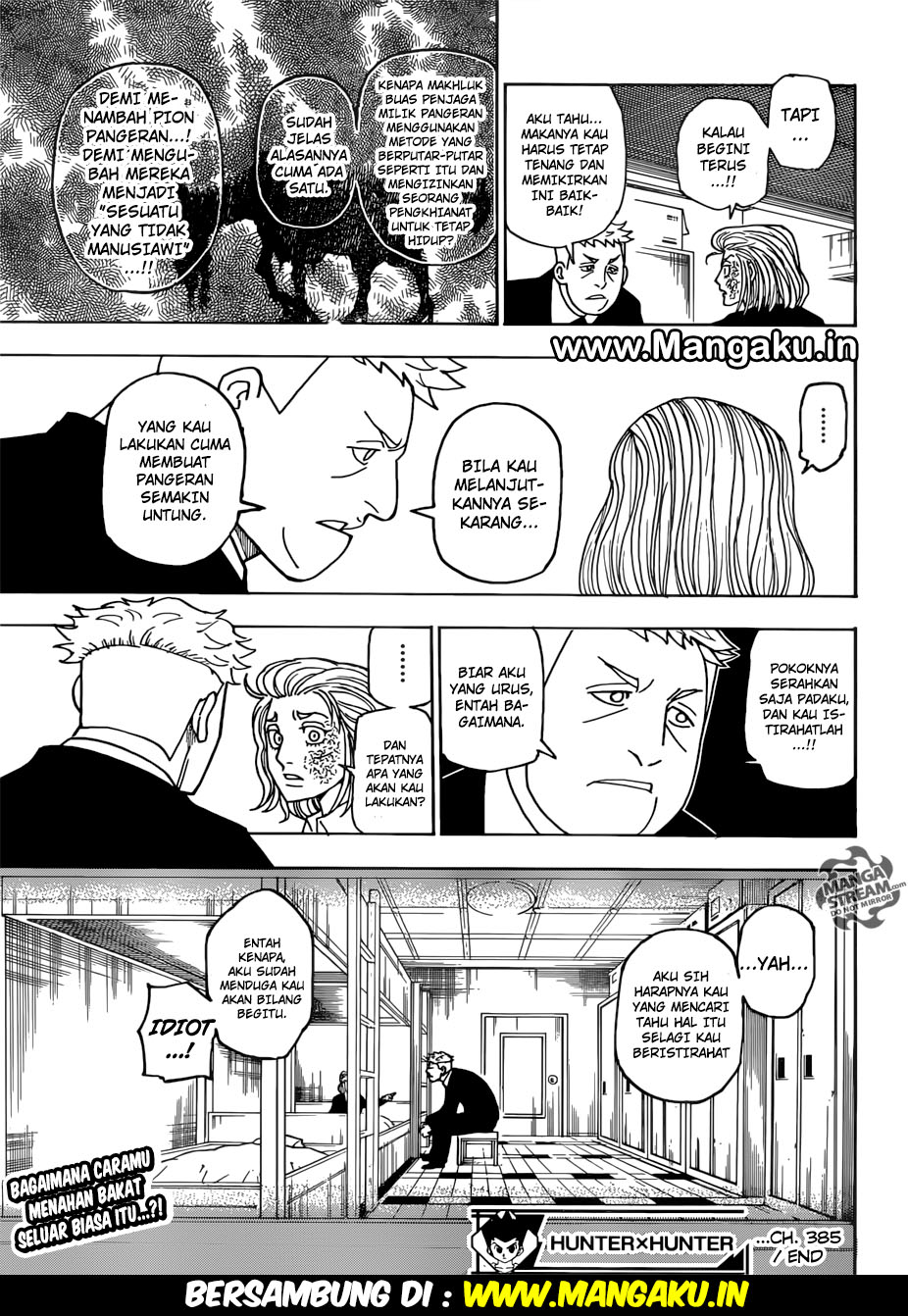 Hunter x Hunter Chap 385 - Next Chap 386