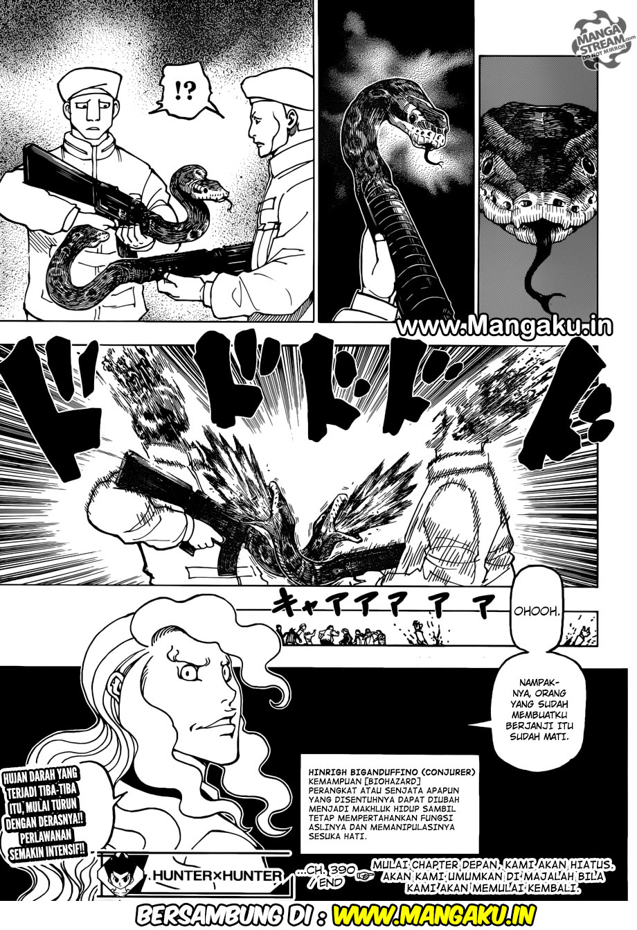 Hunter x Hunter Chap 390 - Next Chap 391