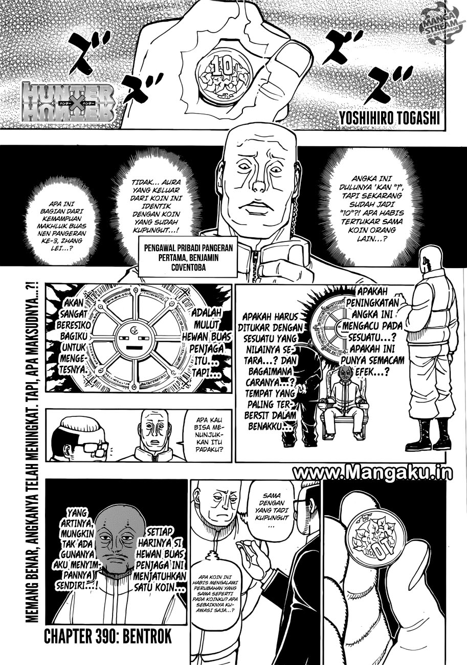 Hunter x Hunter Chap 390 - Next Chap 391