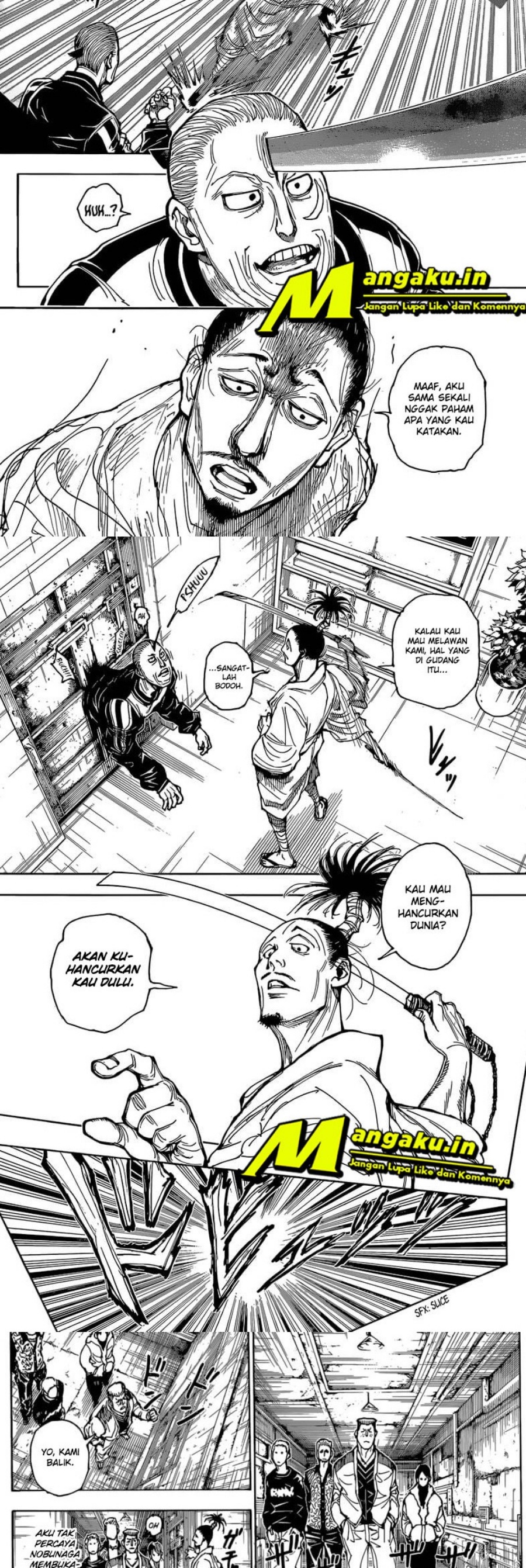 Hunter x Hunter Chap 393 - Next Chap 394