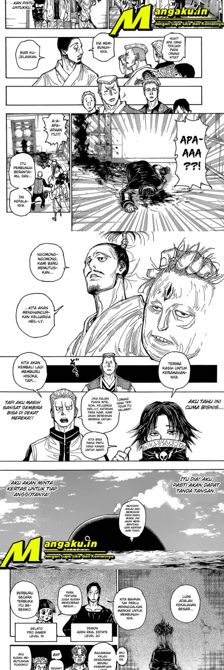 Hunter x Hunter Chap 393 - Next Chap 394