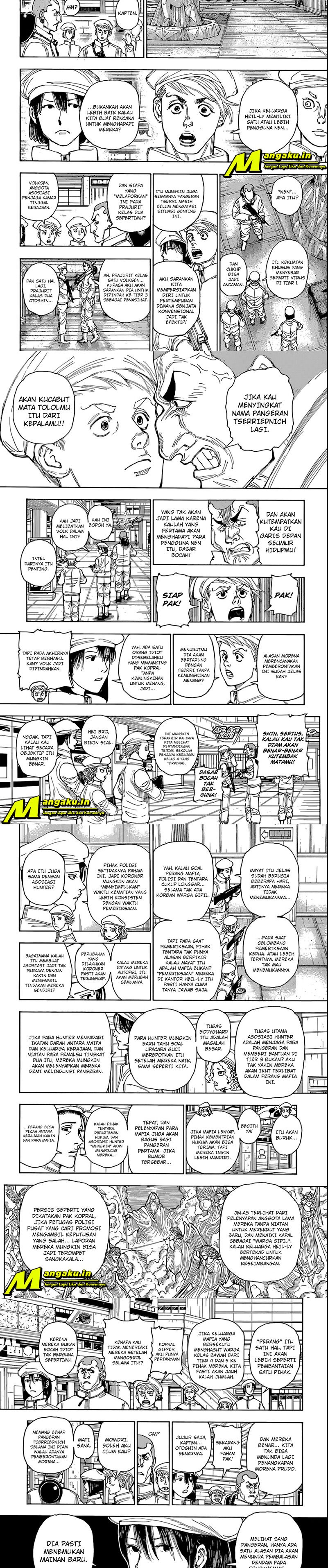 Hunter x Hunter Chap 394 - Next Chap 395