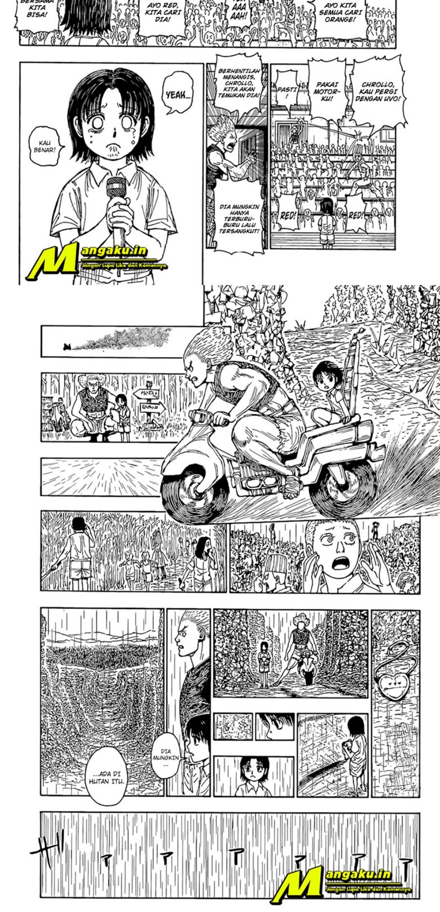 Hunter x Hunter Chap 397 - Next Chap 398