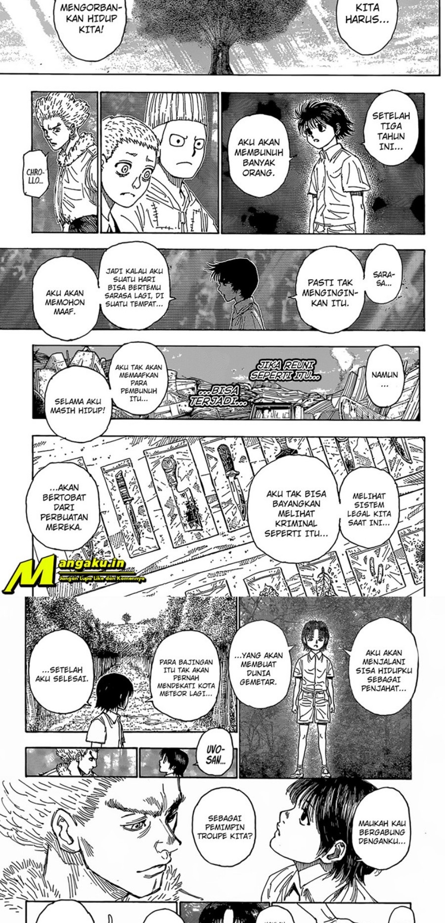 Hunter x Hunter Chap 397 - Next Chap 398