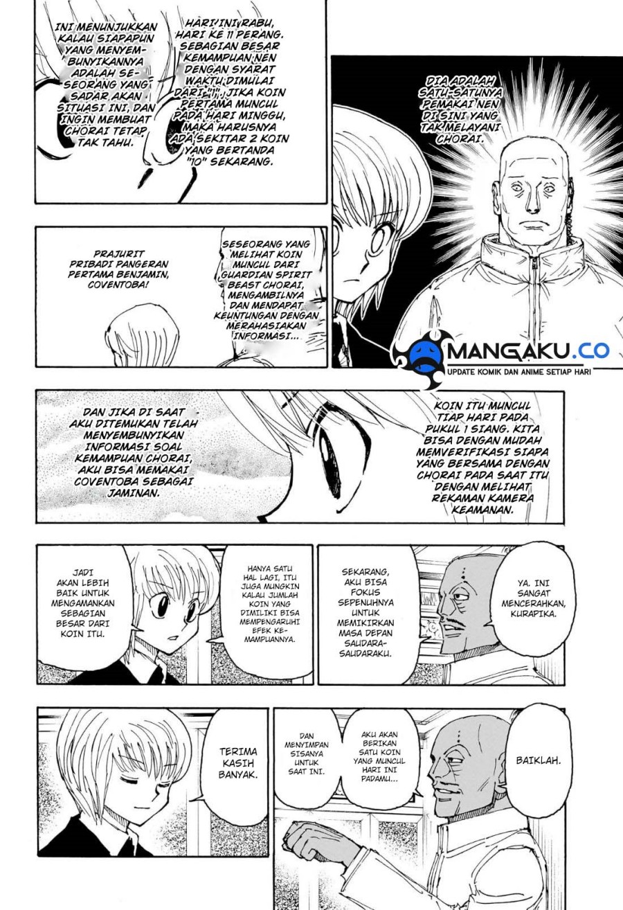 Hunter x Hunter Chap 404 - Next Chap 405