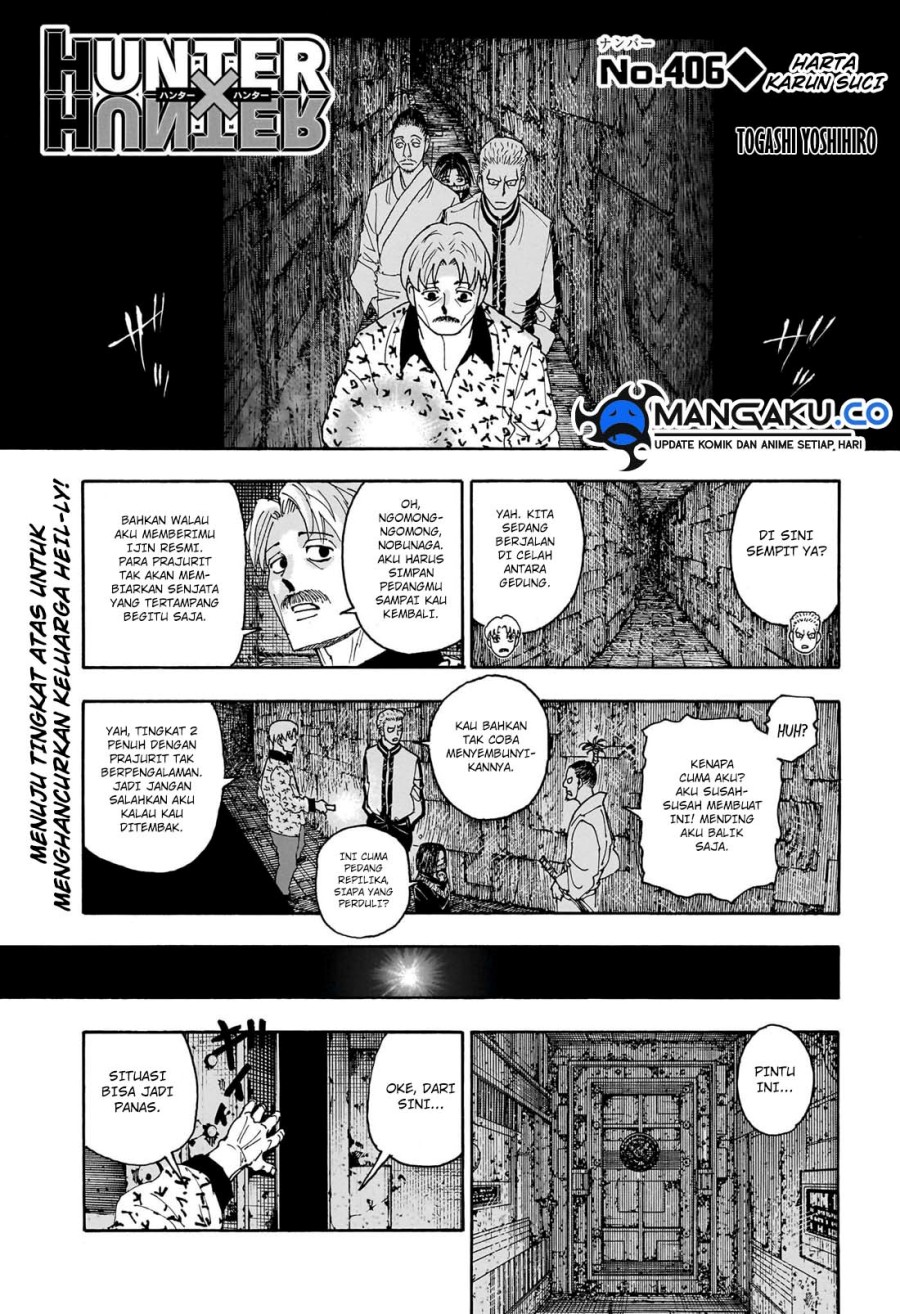 Hunter x Hunter Chap 406 - Next Chap 407