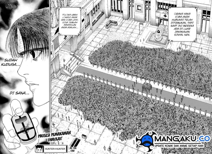 Hunter x Hunter Chap 406 - Next Chap 407