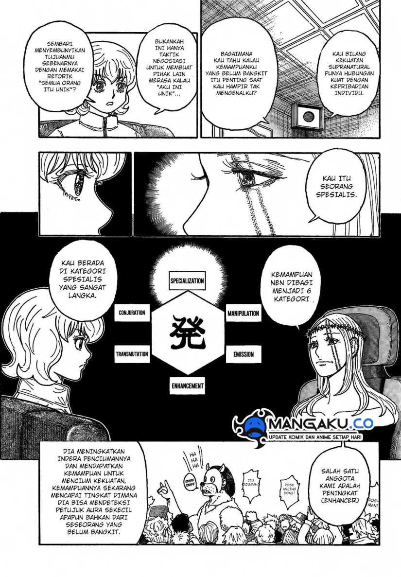 Hunter x Hunter Chap 408 - Next Chap 409