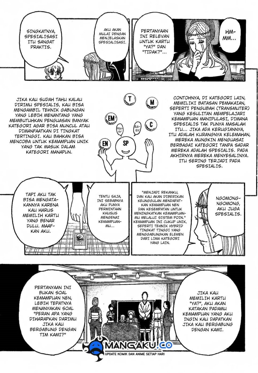 Hunter x Hunter Chap 408 - Next Chap 409