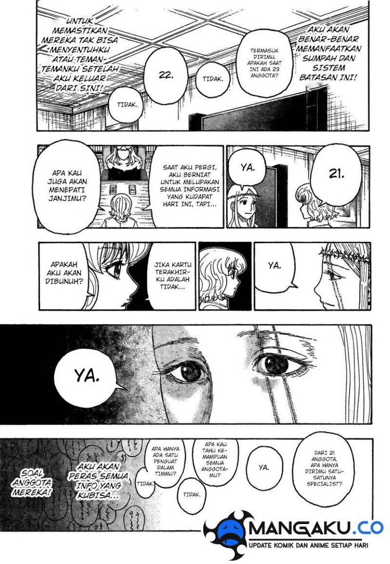Hunter x Hunter Chap 409 - Next Chap 410