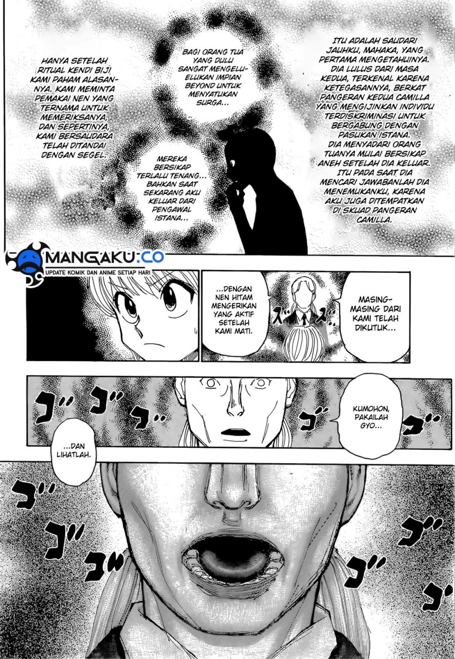 Hunter x Hunter Chap 401 - Next Chap 402