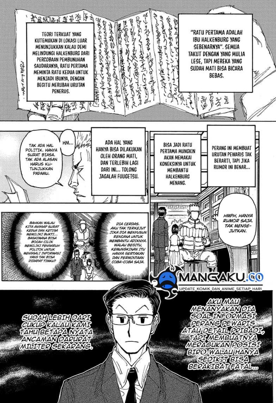 Hunter x Hunter Chap 403 - Next Chap 404