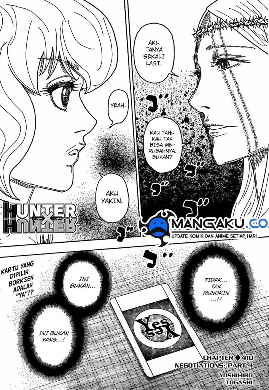 Hunter x Hunter Chap 410 - Next Chap 411