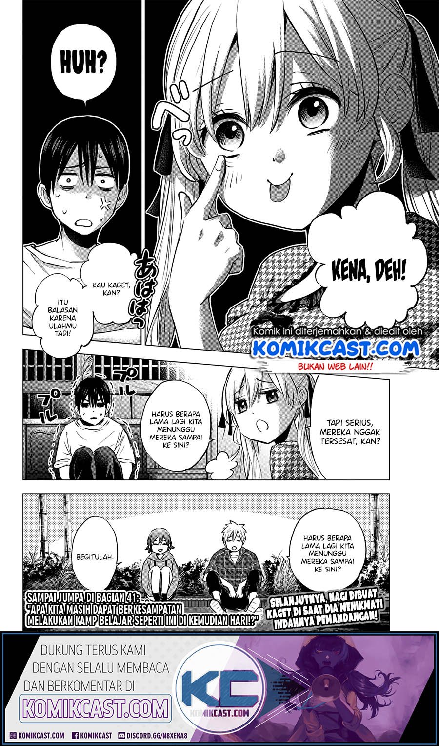 Kakkou no Iinazuke Chap 40 - Next Chap 41