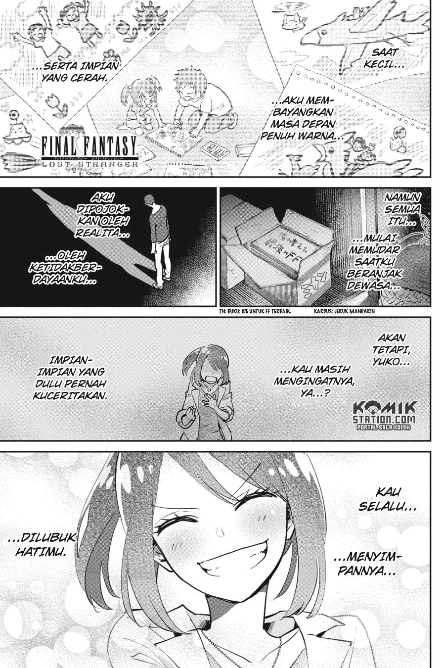 Final Fantasy: Lost Stranger Chap 14 - Next Chap 15