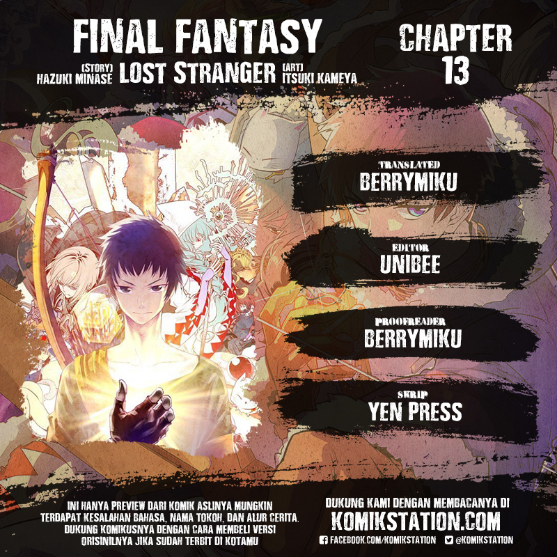Final Fantasy: Lost Stranger Chap 13 - Next Chap 14