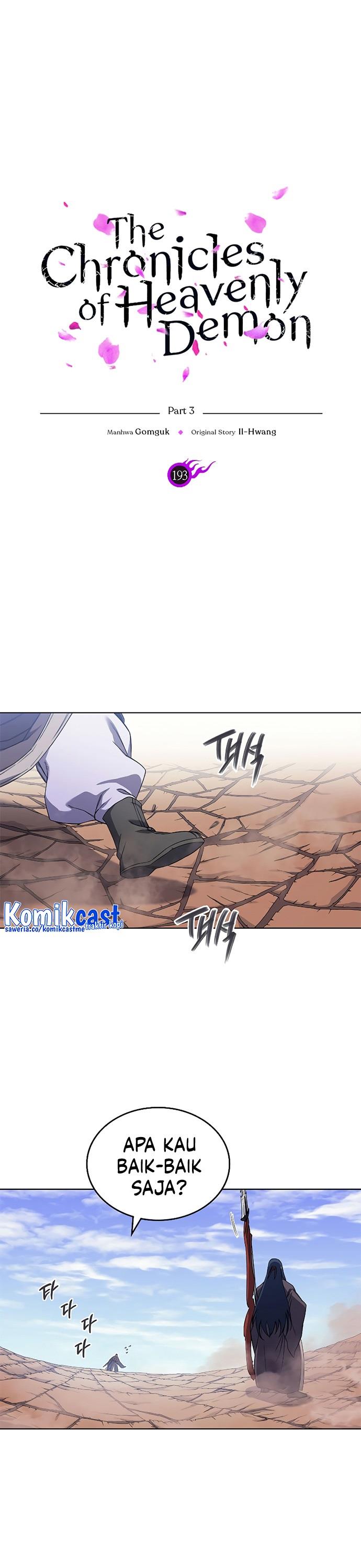 Chronicles of Heavenly Demon Chap 193 - Next Chap 194