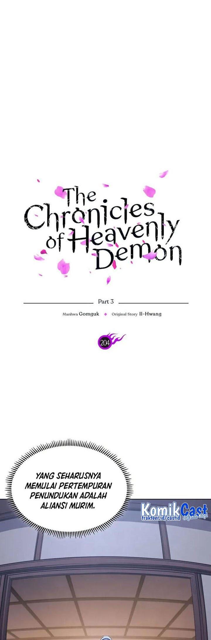 Chronicles of Heavenly Demon Chap 204 - Next Chap 205
