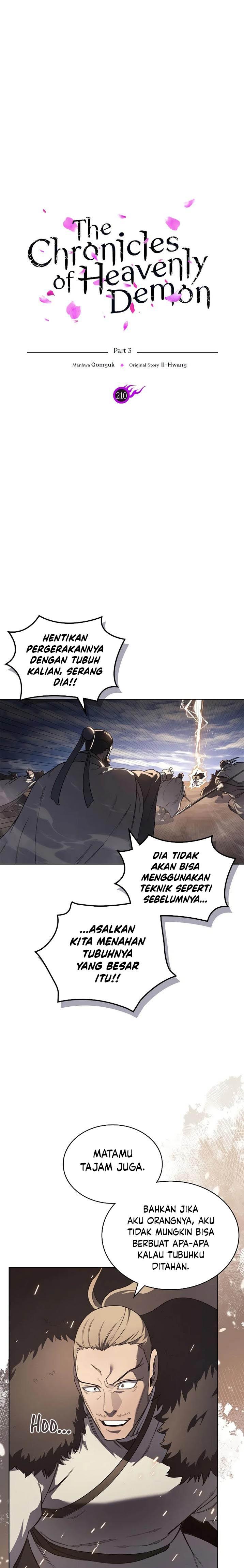 Chronicles of Heavenly Demon Chap 210 - Next Chap 211