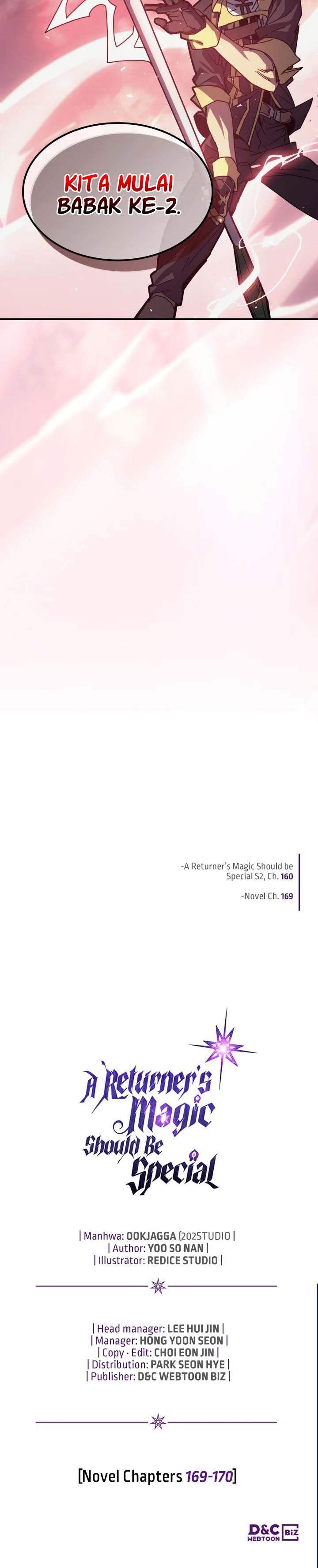 A Returner’s Magic Should Be Special Chap 160 - Next Chap 161