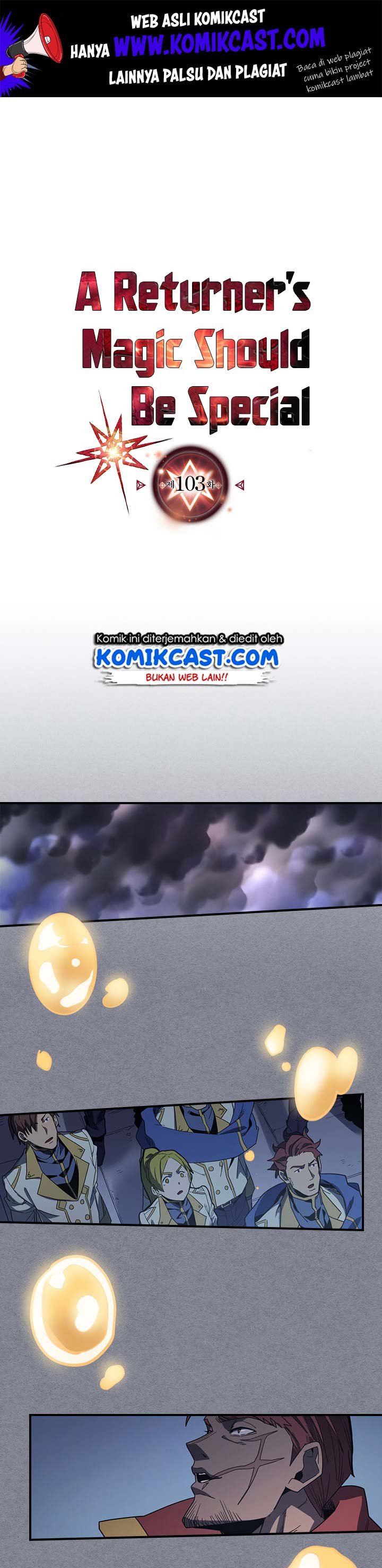 A Returner’s Magic Should Be Special Chap 103 - Next Chap 104