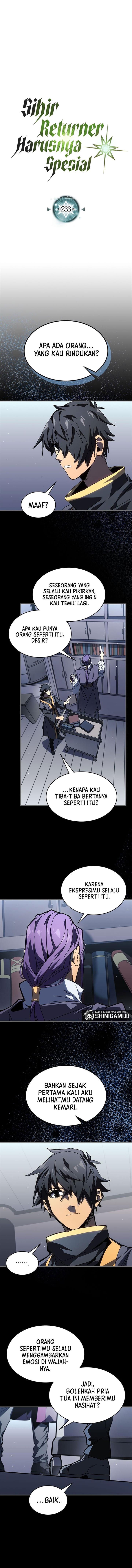 A Returner’s Magic Should Be Special Chap 233 - Next Chap 234