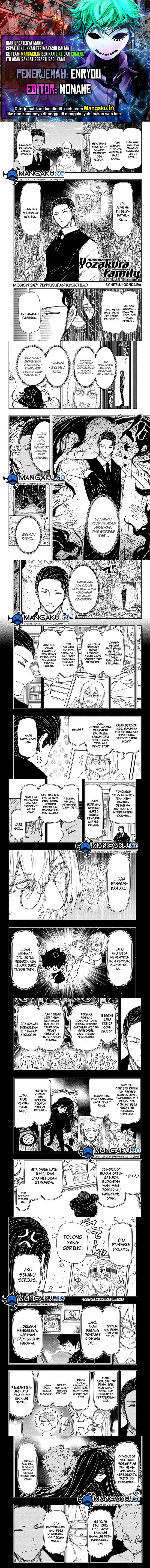 Mission: Yozakura Family  Chap 247 - Next Chap 248