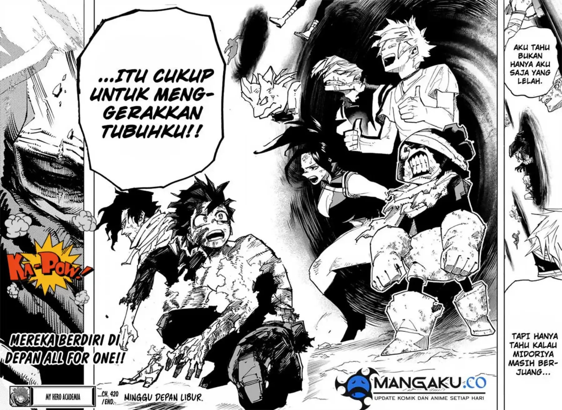 Boku no Hero Academia Chap 420 - Next Chap 421