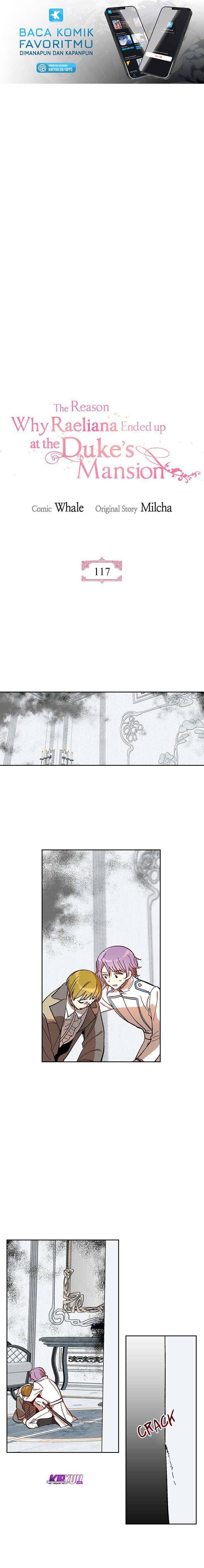 The Reason Why Raeliana Ended up at the Duke’s Mansion Chap 117 - Next Chap 118