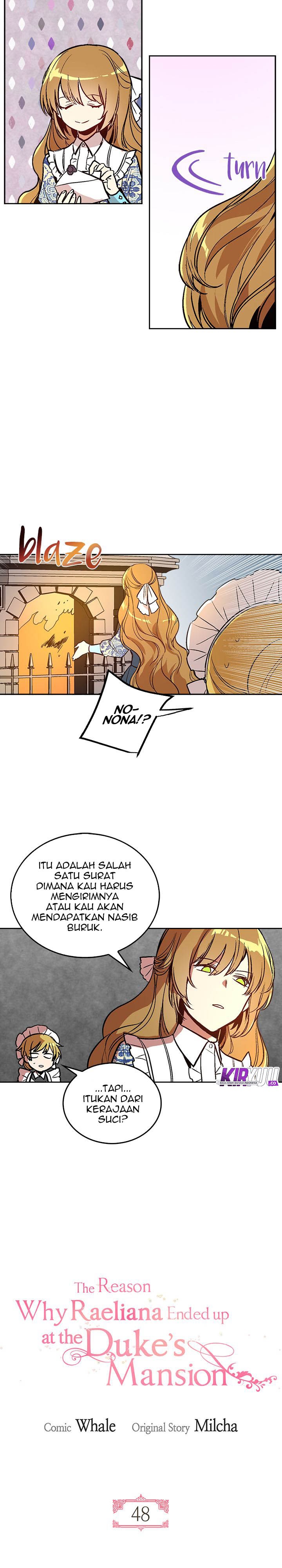 The Reason Why Raeliana Ended up at the Duke’s Mansion Chap 48 - Next Chap 49