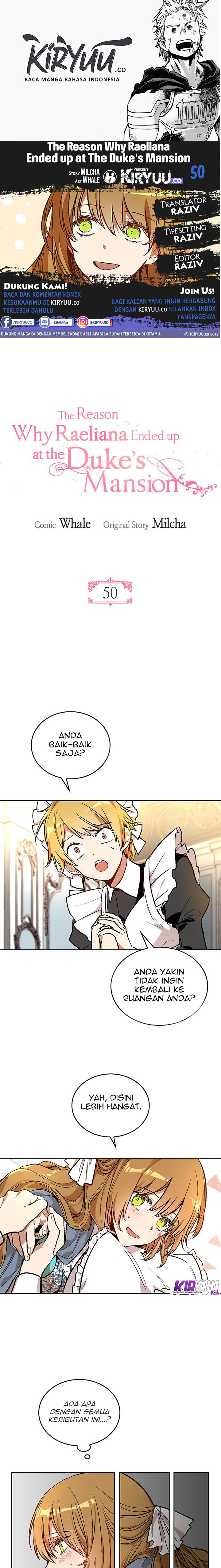 The Reason Why Raeliana Ended up at the Duke’s Mansion Chap 50 - Next Chap 51