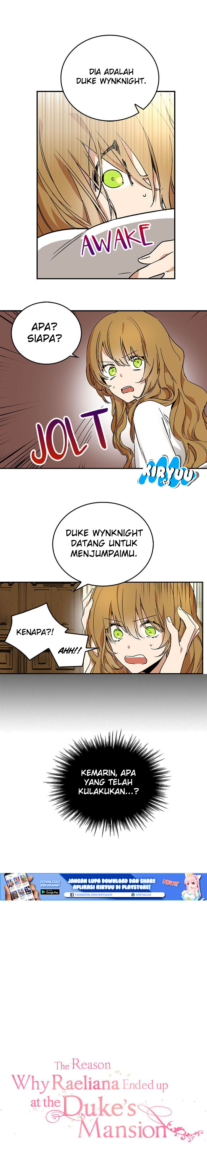 The Reason Why Raeliana Ended up at the Duke’s Mansion Chap 5 - Next Chap 6