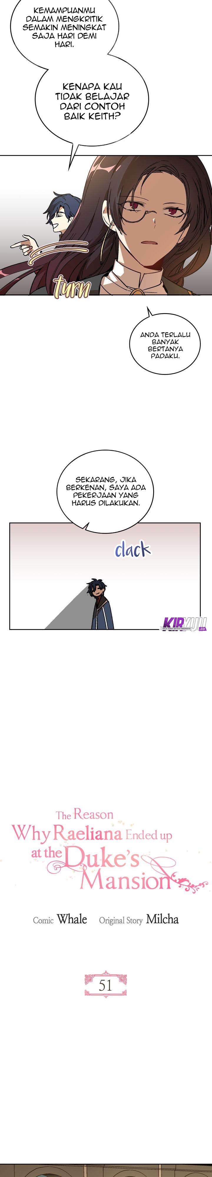 The Reason Why Raeliana Ended up at the Duke’s Mansion Chap 51 - Next Chap 52