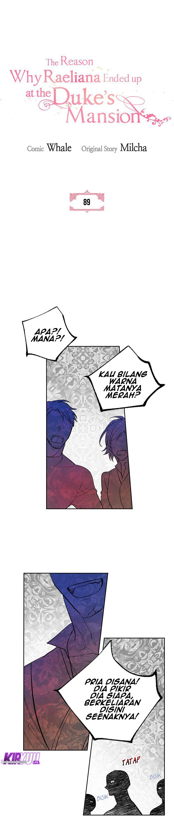 The Reason Why Raeliana Ended up at the Duke’s Mansion Chap 89 - Next Chap 90